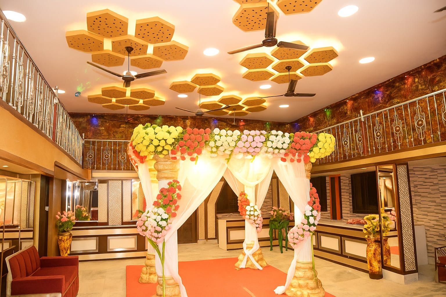 Celebrate at Ashirwad Banquet Hall & Guest House in Kolkata – the ideal venue with spacious halls, modern amenities, and comfortable stay options. Perfect for weddings, parties, and corporate events.